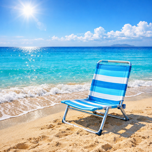 Silla de playa plegable
